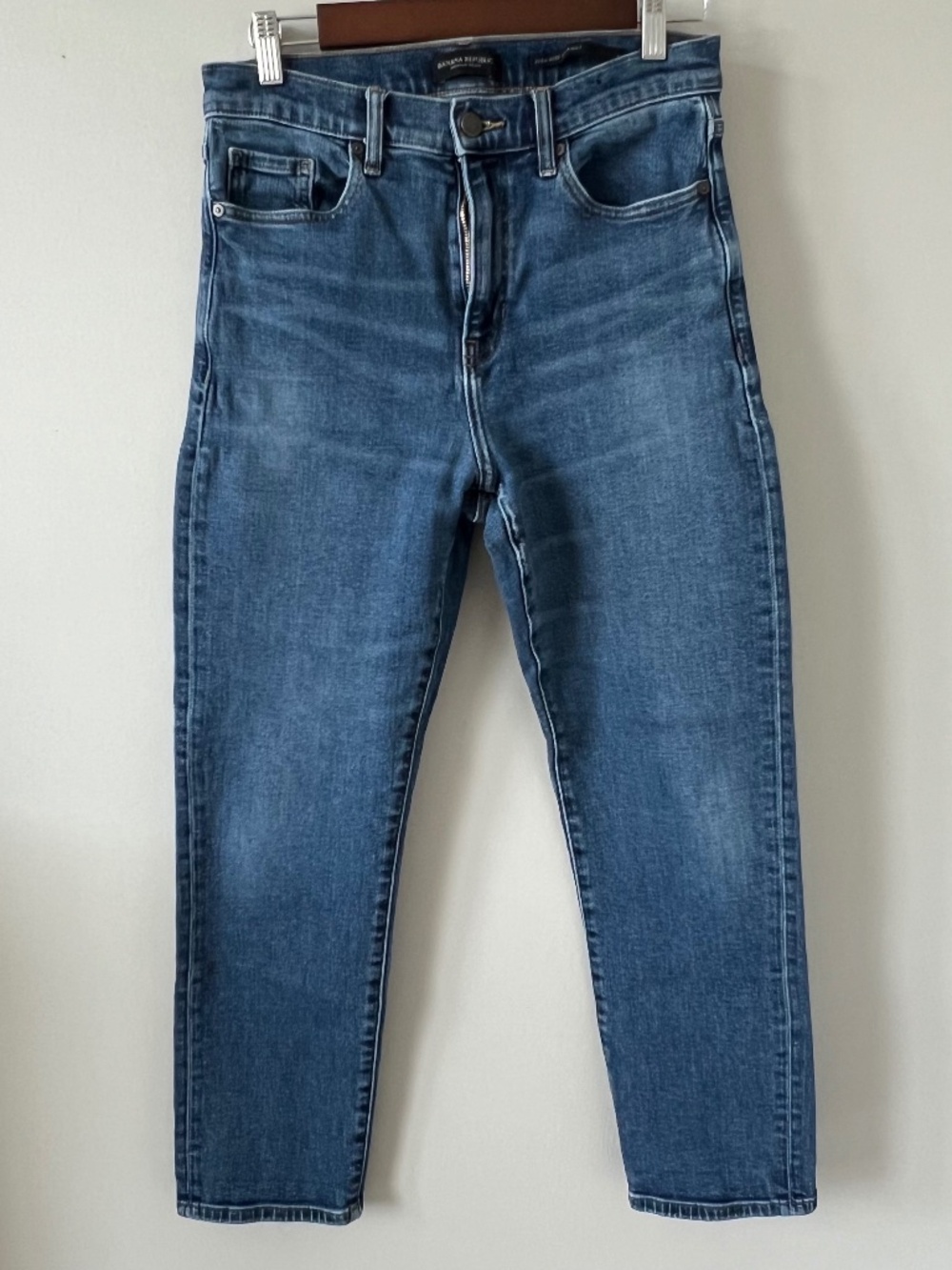 Banana Republic Size 29 (6) Women’s High Rise Straight Ankle Medium Wash Jeans